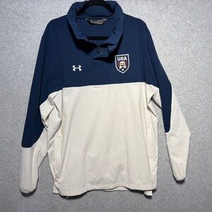 Under Armour Team USA Olympic Track Team Eagle Heatgear Active Jacket